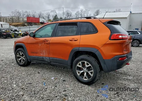 2015 Jeep Cherokee Trailhawk from USA, damaged, VIN 1C4PJMBSXFW604095